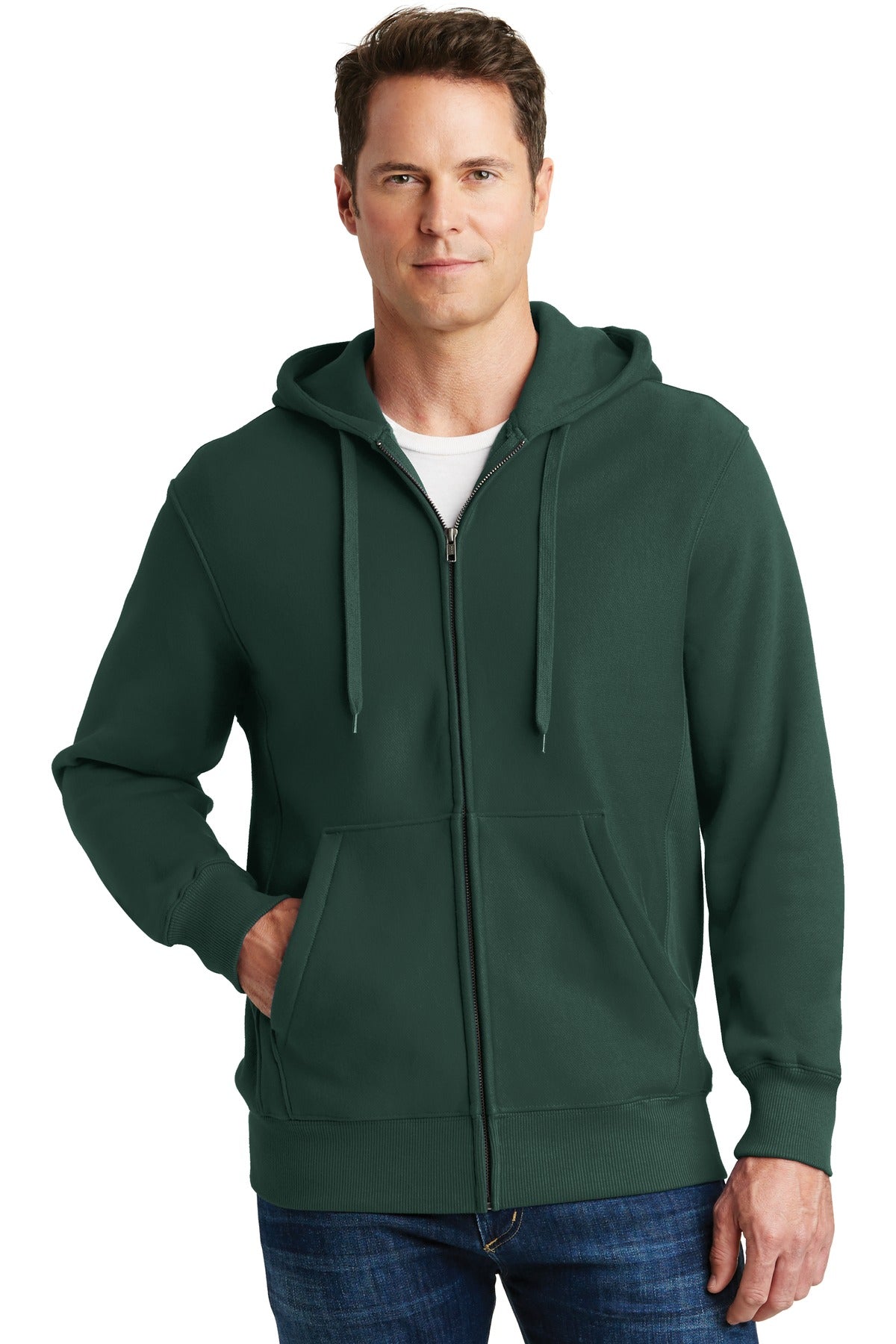 Sport-Tek ® Super Heavyweight Full-Zip Hooded Sweatshirt. F282